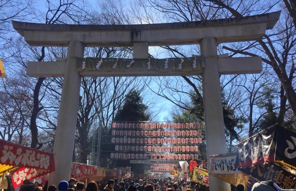 大国魂神社　初詣